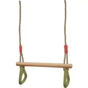 Trapezschaukel small foot 6120 Schaukel mit Turnringen 2 in 1
