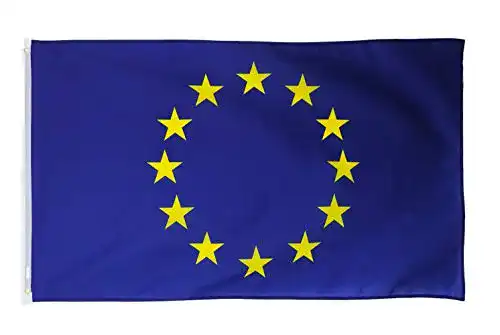 Europa-Flagge Star Cluster 90 x 150 cm Europaflagge