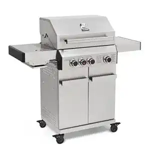 Taino-Gasgrill TAINO PLATINUM Gasgrill komplett Edelstahl