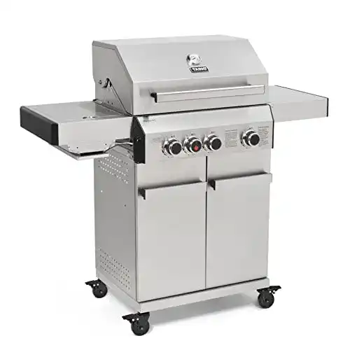 Taino-Gasgrill TAINO PLATINUM Gasgrill komplett Edelstahl