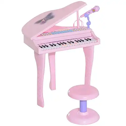 Kinderklavier HOMCOM Kinder Klavier Mini-Klavier Piano Keyboard