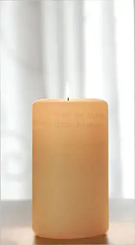 Hochzeitskerze Bulla Manufaktur WORTlicht Wünsche zur Hochzeit