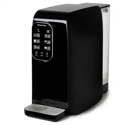 Wasserbar OsmoFresh ® Auftisch Osmoseanlage Quella Life BLACK