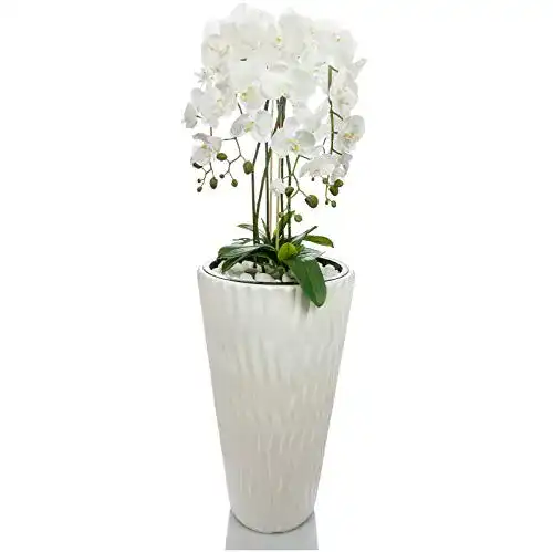 Künstliche Orchidee First n im Hochübertopf, ca. 130cm