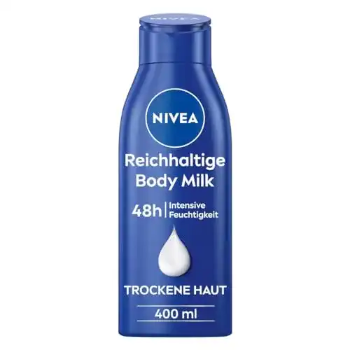 Hautmilch NIVEA Reichhaltige Body Milk, 400 ml, intensiv pflegend
