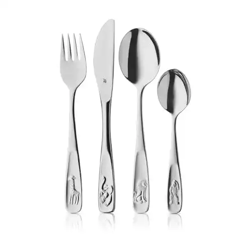 Kinderbesteck WMF Tiere Set Set 4-teilig, Edelstahl, ab 3 Jahre