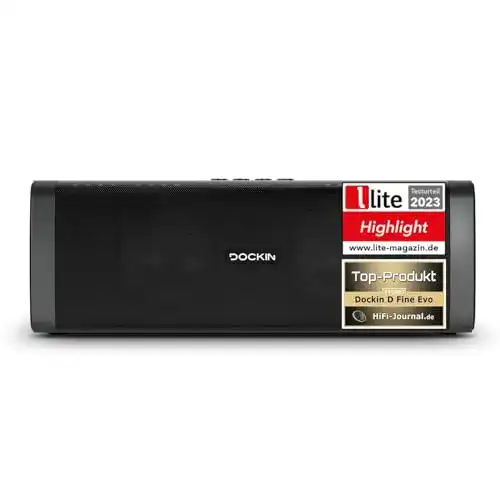 Bluetooth-Lautsprecher DOCKIN ® D FINE, 50 Watt Stereo HiFi