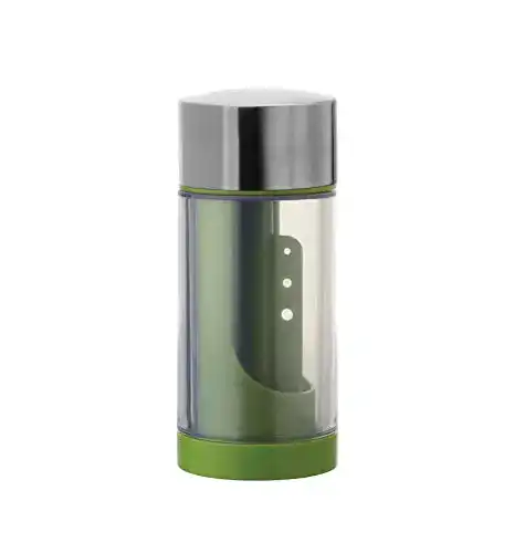 Kräuterschneider Microplane Käuterschneider 2in1 Edelstahl Grün