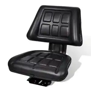 Traktorsitz vidaXL Universal mit Rückenlehne Traktor Schleppersitz
