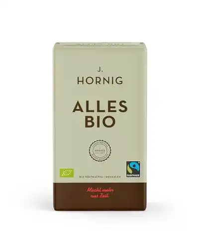 Bio-Kaffee J. Hornig Kaffee gemahlen Bio & Fair Trade, Alles Bio