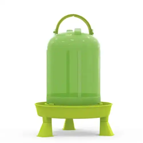 Hühnertränke satis 1,5, 3 oder 5 ltr. grün, beheizbar