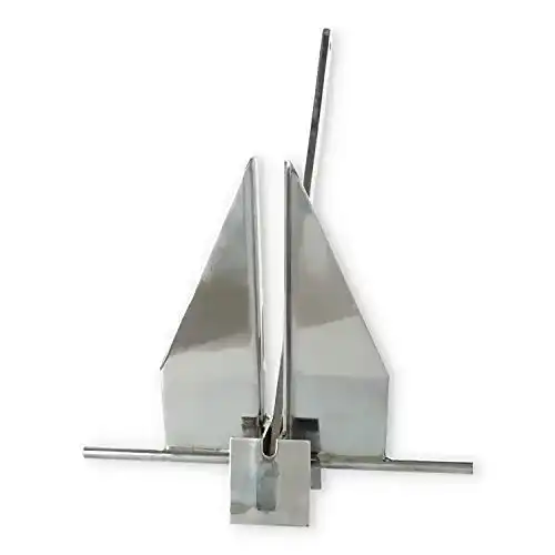 Plattenanker Nautika Edelstahl Danforth Anker 12kg oder 15kg