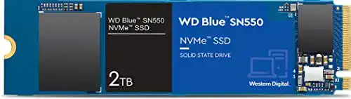M.2-SSD (2TB) Western Digital WD Blue SN550 2 TB NVMe SSD