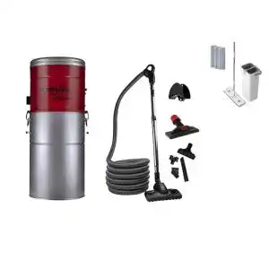Zentralstaubsauger HouseVac HV-755ST-35H + Reinigungszubehör