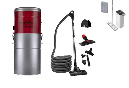 Zentralstaubsauger HouseVac HV-755ST-35H + Reinigungszubehör