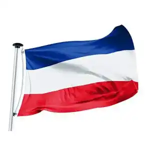 Schleswig-Holstein-Flagge FLAGLY 100 x 150 cm mit Ösen