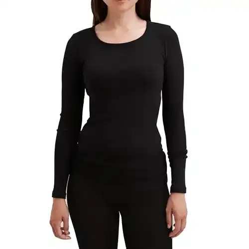 Merino-Unterwäsche Dilling Merino Langarmshirt für Damen