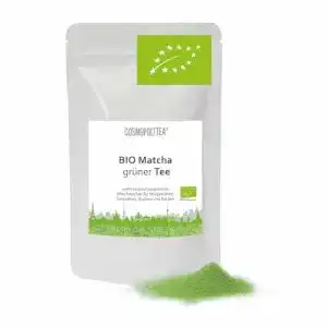 Matcha-Tee cosmopoliTEA BIO Matcha Tee Pulver – 100g