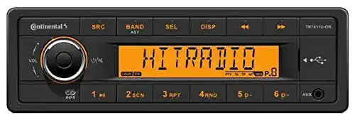 Continental-Autoradio Continental TR7411U-OR, MP3-Autoradio