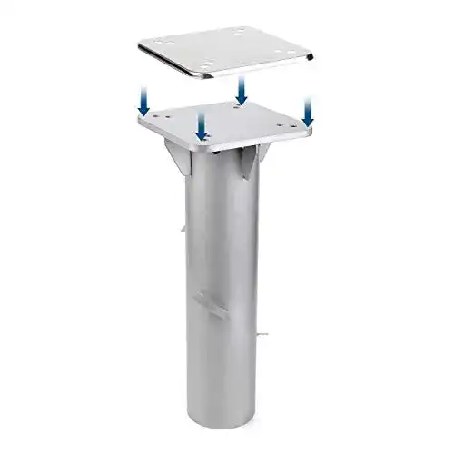 Bodenhülse Sonnenschirm Sekey Metall Universal-Bodenplatte