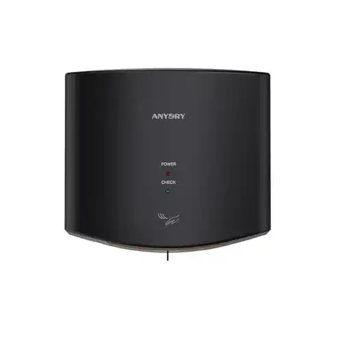 Händetrockner schwarz anydry 2630S Kompakt, Automatisch