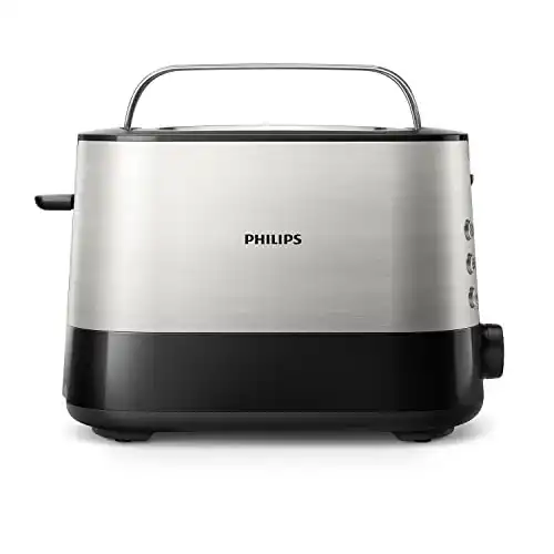 Toaster Philips HD2637/90, 7 Stufen, Brötchenaufsatz, Stopp-Taste