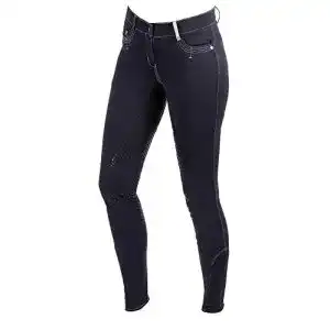 Reithose Kerbl Damen BasicPlus für Damen blue Größe 38, blue, 38