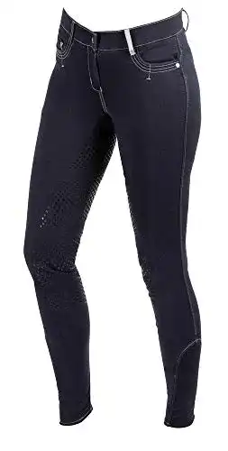 Reithose Kerbl Damen BasicPlus für Damen blue Größe 38, blue, 38