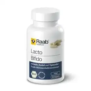 Bifidobakterien Raab Vitalfood Bio Lacto Bifido Kapseln, 90 Stück