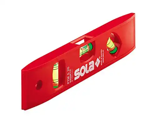 Sola-Wasserwaage Sola Torpedo-Wasserwaage PTM 5