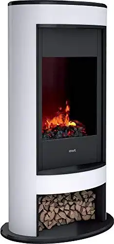 Elektrokamin mit Wasserdampf DIMPLEX Verdi, Halogen, Weiß