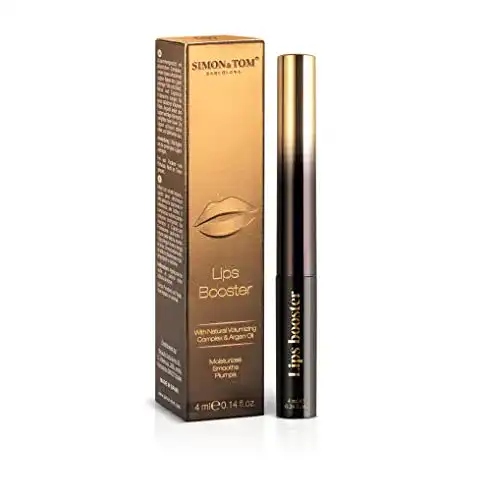 Lip-Plumper Simon & Tom, Pflegender LIP GLOSS mit Bio Arganöl