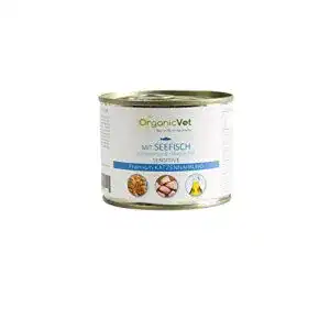 Katzenfutter sensitive ORGANICVET Sensitive Seefisch Naturreis