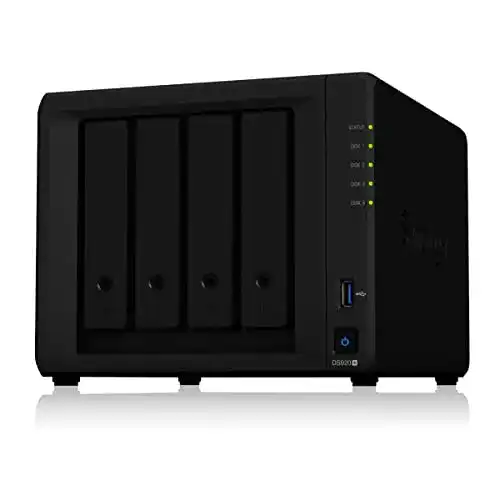 4 Bay NAS Synology DS920+ 4 Bay Desktop NAS Gehäuse
