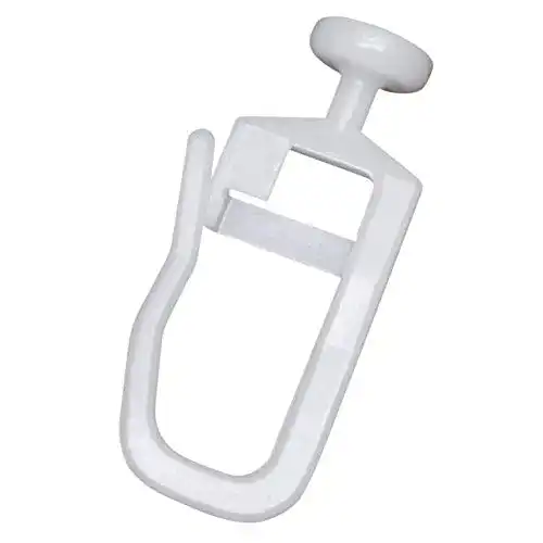Die beste Gardinenröllchen DELFRA 100 Faltengleiter mit 7mm Kopf 2026 Test Bestseller Gardinenröllchen DELFRA 100 Faltengleiter mit 7mm Kopf