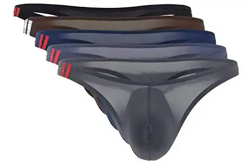 Herren-Tanga AIEOE 5er Pack Herren Slips G-String Ministring