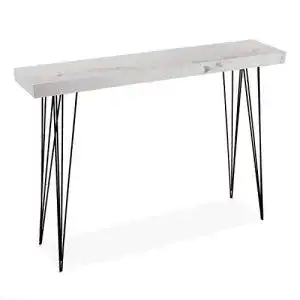 Konsolentisch Versa Carole Schmales Möbelstück 80 x 25 x 110 cm