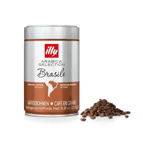 Kaffeebohnen Illy Brasilien / Brasile, Arabica Selection, 250g Dose