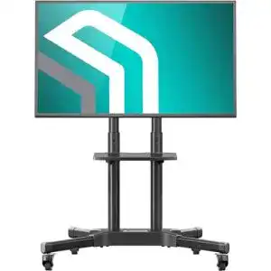 TV-Ständer (65 Zoll) ONKRON mit Rollen, höhenverstellbar