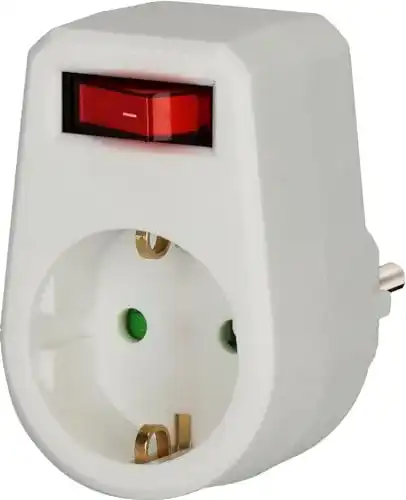 Steckdosenadapter Brennenstuhl , Schutzkontaktsteckdose