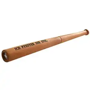 Pfeffermühle groß Spass kostet Pfeffermühle Baseballschläger