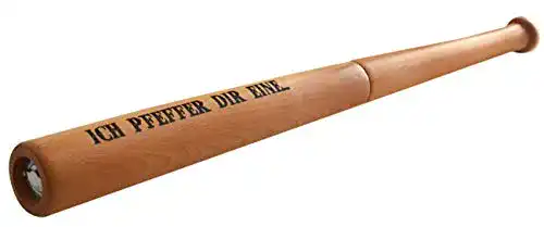 Pfeffermühle groß Spass kostet Pfeffermühle Baseballschläger
