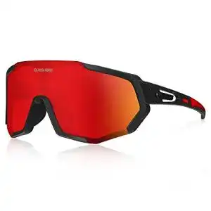 Fahrradbrille polarisiert Queshark Sportbrillen Fahrrad Brillen Damen