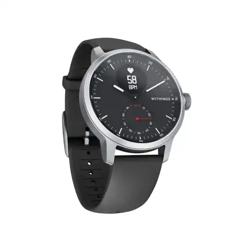 EKG-Uhr Withings ScanWatch Hybrid Smartwatch mit EKG