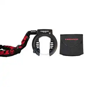 Rahmenschloss mit Kette Trelock Allegion Unisex – Erwachsene