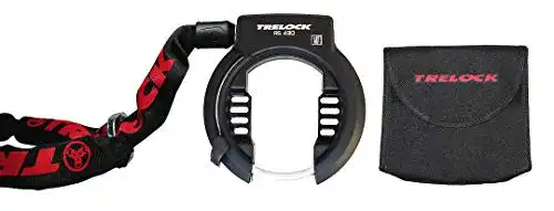 Rahmenschloss mit Kette Trelock Allegion Unisex – Erwachsene