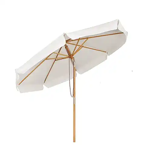 Sonnenschirme Sekey ® Sonneschirm 300 cm Holz-Sonnenschirm