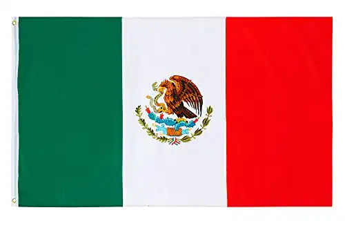 Flaggen PHENO FLAGS Mexiko Flagge – Mexikanische Fahne 90×150 cm