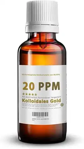 Kolloidales Gold Naturtotal 20PPM – 100ml