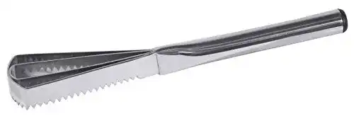 Fischentschupper getgastro aus Edelstahl 18/0, schwere Qualität / Länge: 26 cm